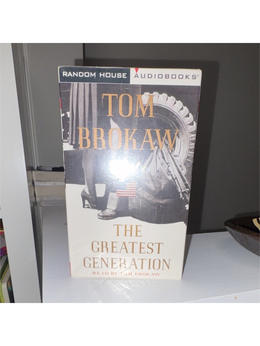 Random House Audio Tom Brokaw The Greatest Generation Audiobook Cassette